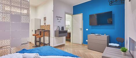 1 chambre, accès au Wi-Fi (inclus), literie fournie