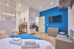 1 Schlafzimmer, Bügeleisen/Bügelbrett, kostenloses WLAN, Bettwäsche