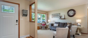 Walking distance to public beach, boat landing,  and downtown Balsam Lake