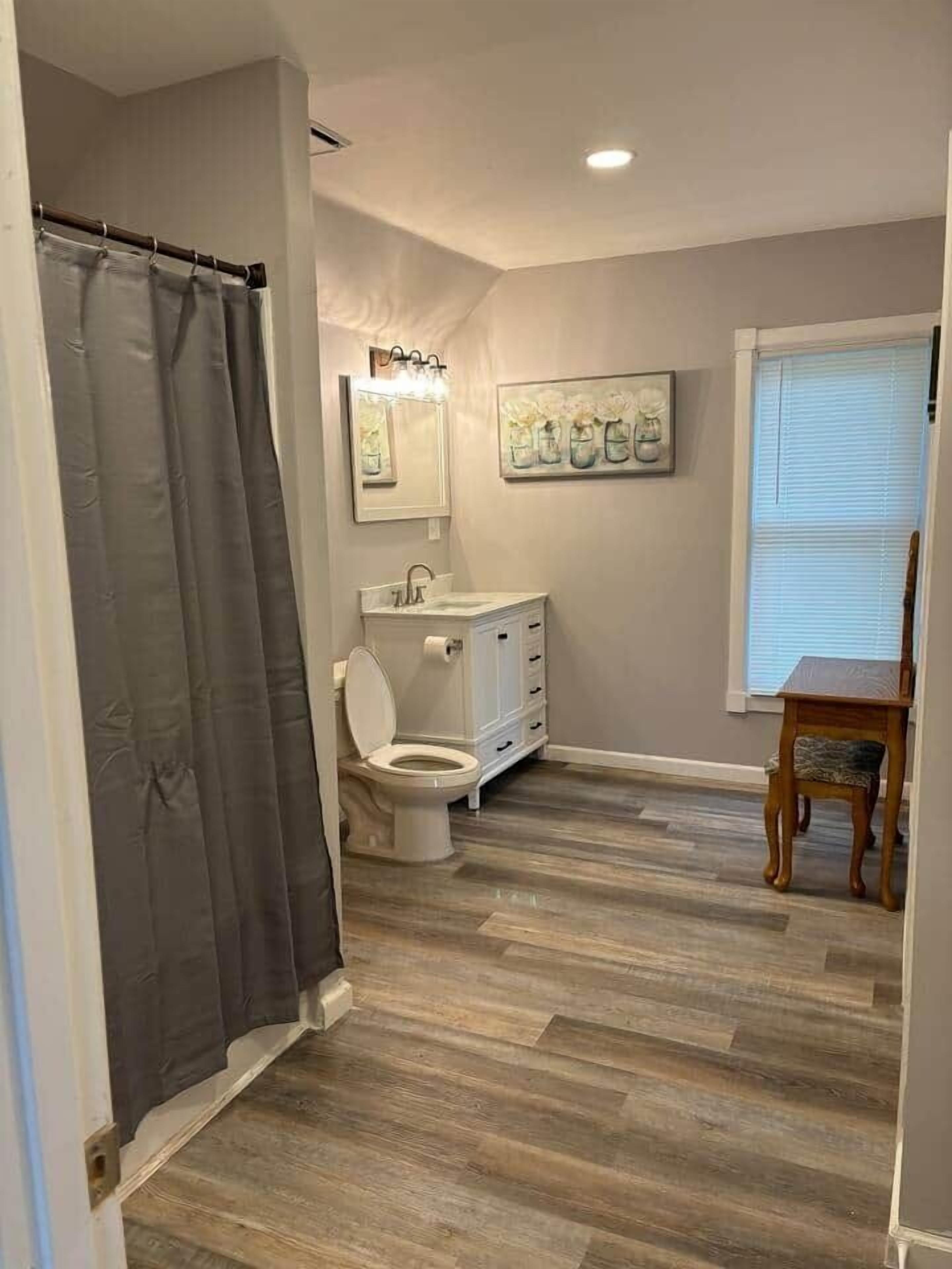 Second floor bathroom.