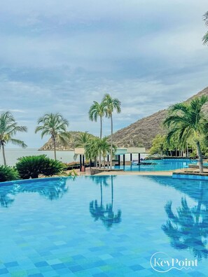 Outdoor pool - New KeyPöint: Long stays in Pözos Colorados! (Santa Marta)