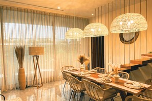 Dining - Maya Heaven Penthouse in Tulum with Private Rooftop, Pool & Parking (Tulum)