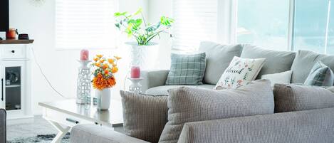 TV connectée, cheminée