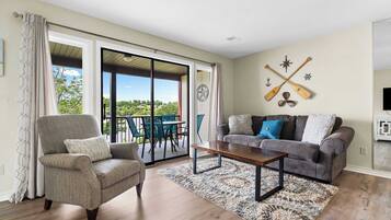 Condo, Multiple Beds, Balcony (Sunset View at Anchor’s Point) | Living area | 42-inch flat-screen TV with digital channels