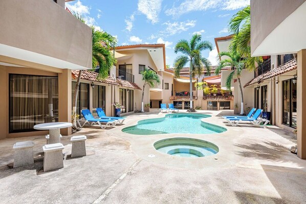 Pool - The Cove 10 • 2 BR 2-Bath Condo • Walk to Ocotal Beach • 4 Guests (Ocotal)