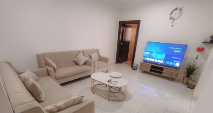 Charming 2-bedroom apartment in marvelous Dammam with WiFi, AC