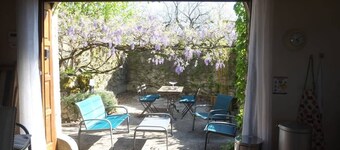 La Sagnarde, Maison en pierre, Loubressac