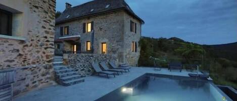 Piscine chauffée