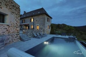 Beheizter Pool
