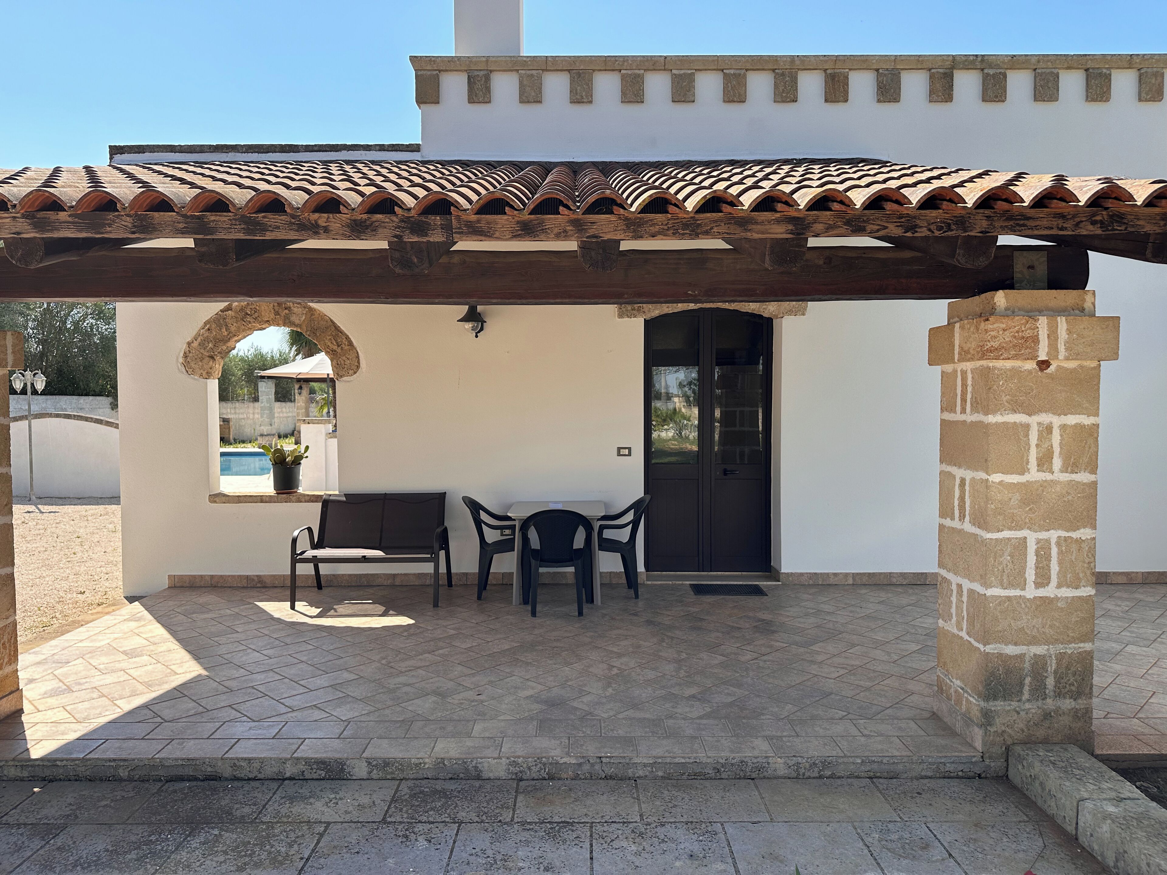Apartment, Poolblick | Terrasse/Patio