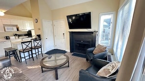 Standard Condo, 2 Bedrooms, Mountain View, Mountainside | Living area - Mountainview Loft at North Creek Resort (Blue Mountain)