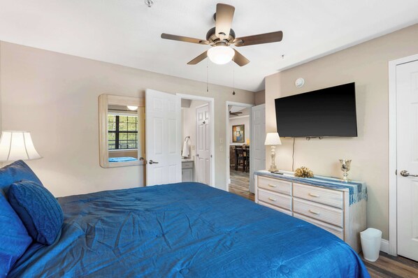 2 habitaciones, decoración personalizada y muebles diferentes