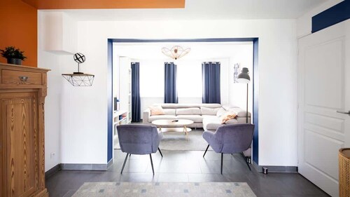 Maison familiale 4p, avec Jardin