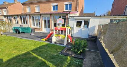 Maison familiale 4p, avec Jardin