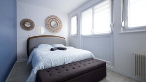 2 chambres, lit parapluie, Wi-Fi, draps fournis