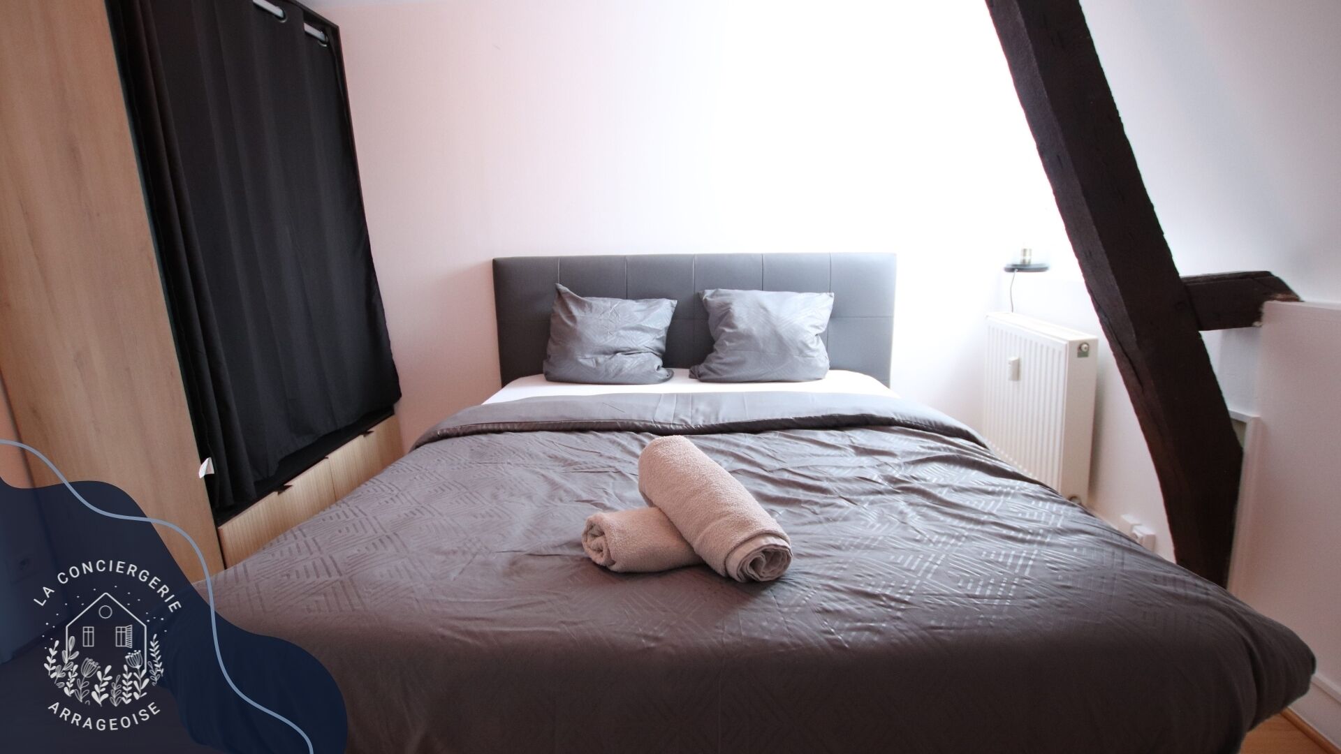 3 chambres, lit parapluie, Wi-Fi, draps fournis