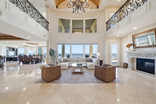 Waterfront Mansion Estate w/ Pool & Hot Tub!