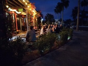 Outdoor dining