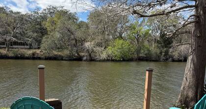 Cozy Waterfront Cabin Minutes from the Beach