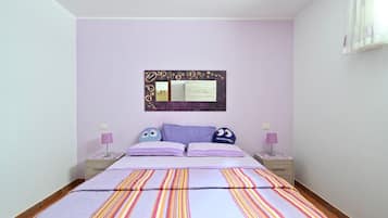 2 sovrum och sängkläder