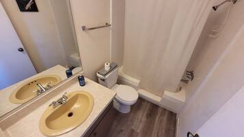 Towels, soap, toilet paper