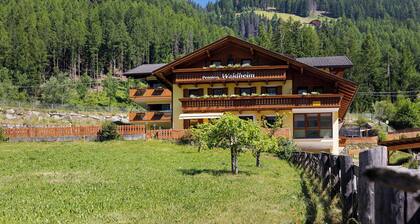 Room 'Pension Waldheim 8' with Mountain View, Shared Garden and Wi-Fi
