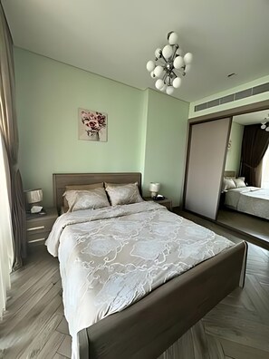 1 bedroom, iron/ironing board, WiFi, bed sheets - One bed room apartment, In Manama (Manama)