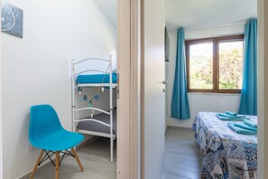 2 chambres, draps fournis