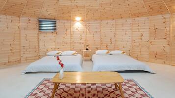 Basic Room, 1 Bedroom (Mongol Ger (BBQ / Far from Parking)) | 1 bedroom, free WiFi