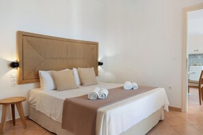 2 slaapkamers, een strijkplank/strijkijzer, gratis wifi, beddengoed