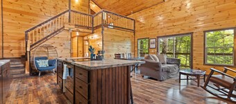 Hot Tub & WiFi - Clifftop Cabin - Muir Valley