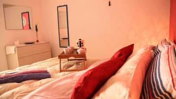 1 bedroom, iron/ironing board, free WiFi, bed sheets