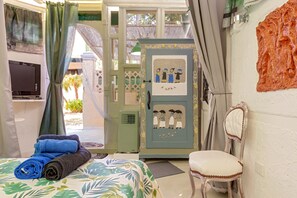 1 makuuhuone, ilmainen Wi-Fi, vuodevaatteet