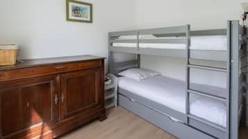 3 chambres, fer et planche Ă repasser, Wi-Fi gratuit, draps fournis
