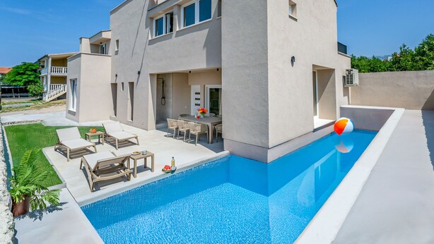 Piscine chauffée