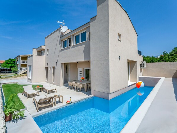 Piscine chauffée