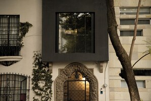 Fassade der Unterkunft