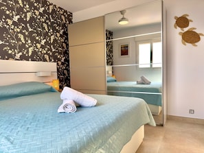 1 bedroom, iron/ironing board, WiFi, bed sheets - 10B sea II with sea view (Calp)
