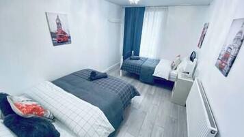 2 soveværelser, strygejern/strygebræt, weekendseng, Wi-Fi