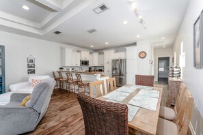 Dining - Coastal Sol Villa | Heated Pool Near Beach (South Padre Island)