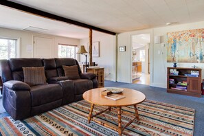 TV connectée, cheminée