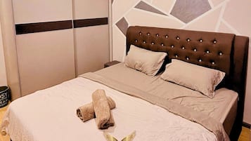 2 habitaciones, tabla de planchar con plancha y wifi gratis