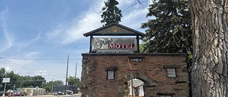 Voorkant van accommodatie