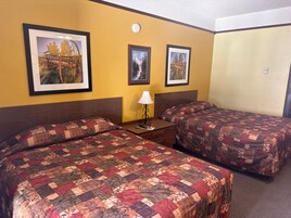 Desk, laptop workspace, free WiFi