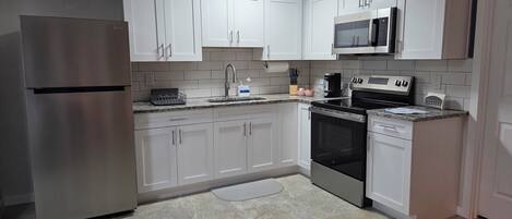 Microwave, oven, stovetop