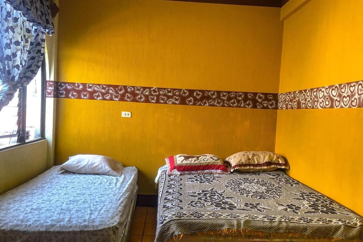 Classic Double or Twin Room, Patio, Beach View