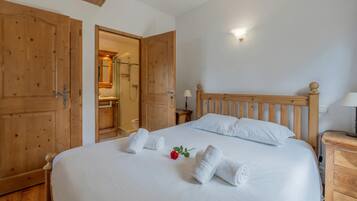 3 chambres, draps fournis
