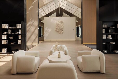 Sala de estar en el lobby