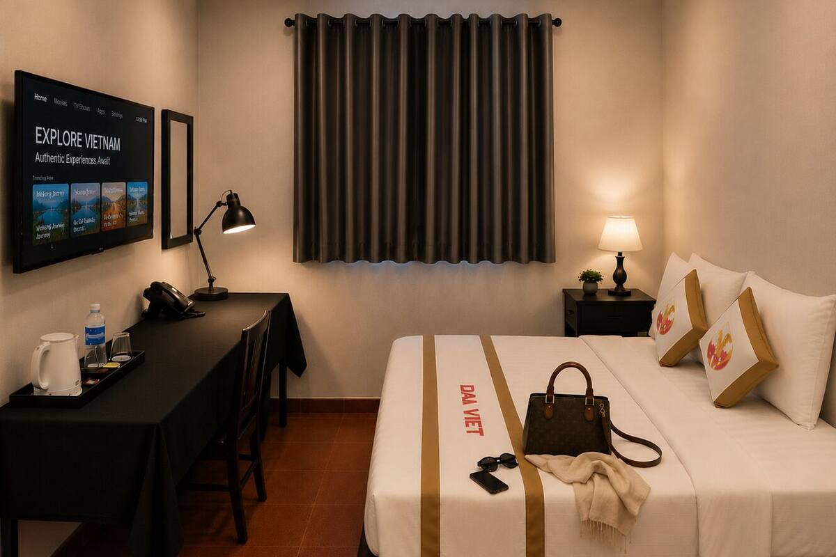 Senior Room, 1 Double Bed, Air conditioning | Premium bedding, minibar, desk, blackout curtains