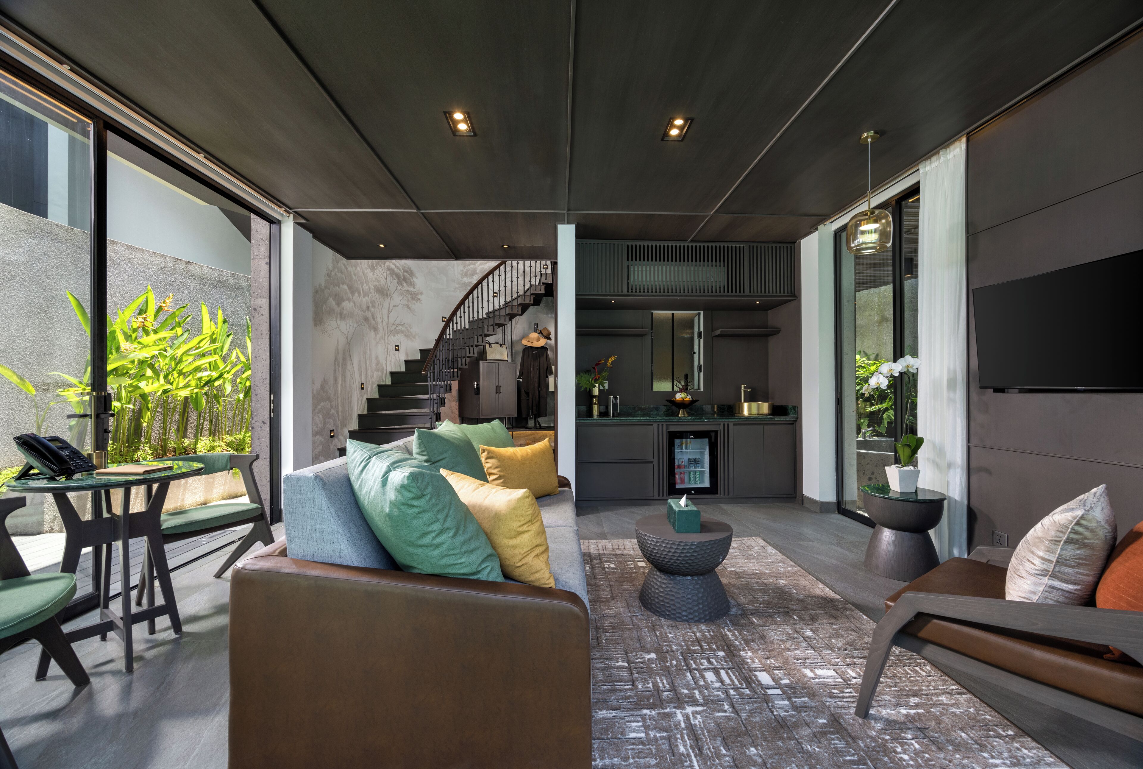 Vila Deluks, 1 kamar tidur, pemandangan laguna | Interior